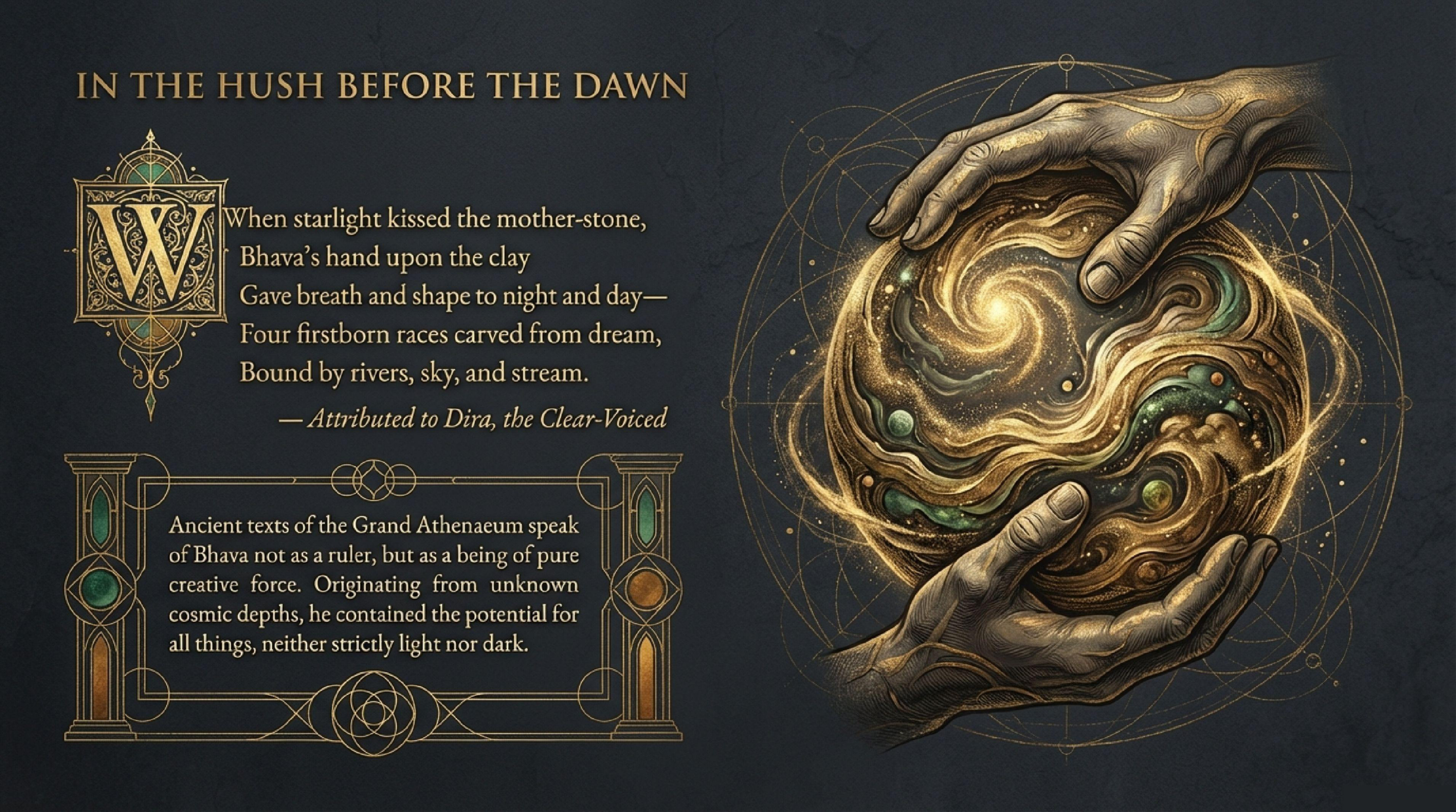 Legends & Lore: The Creation of the Firstborn Races
